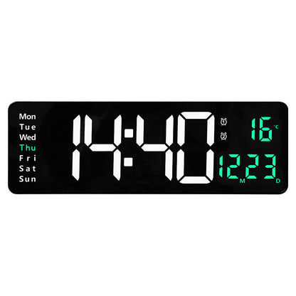 Large Display Digital Wall Clock