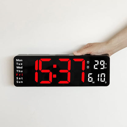 Large Display Digital Wall Clock