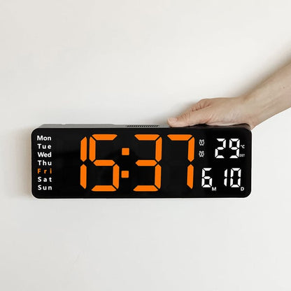 Large Display Digital Wall Clock
