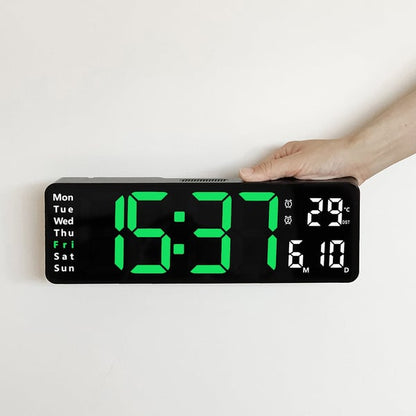 Large Display Digital Wall Clock
