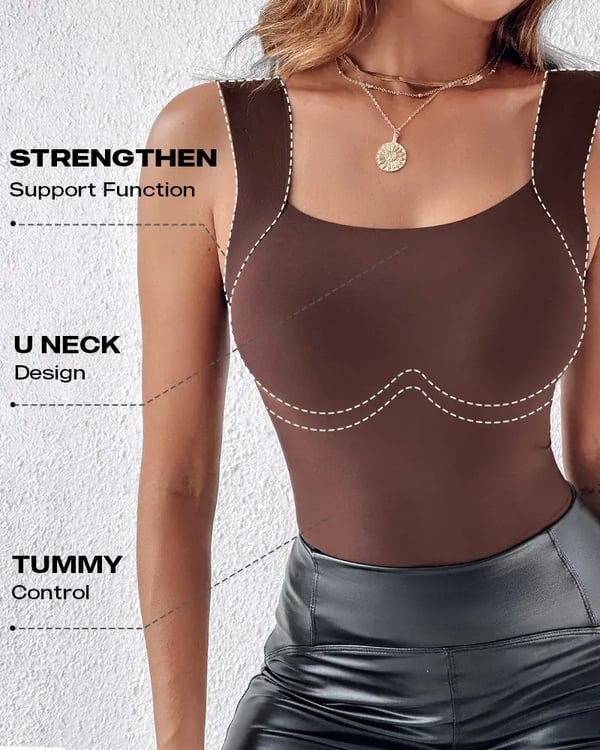 Built-In Bra Shaping Tank