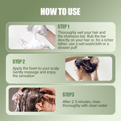 Botanical Hair & Scalp Shampoo Bar