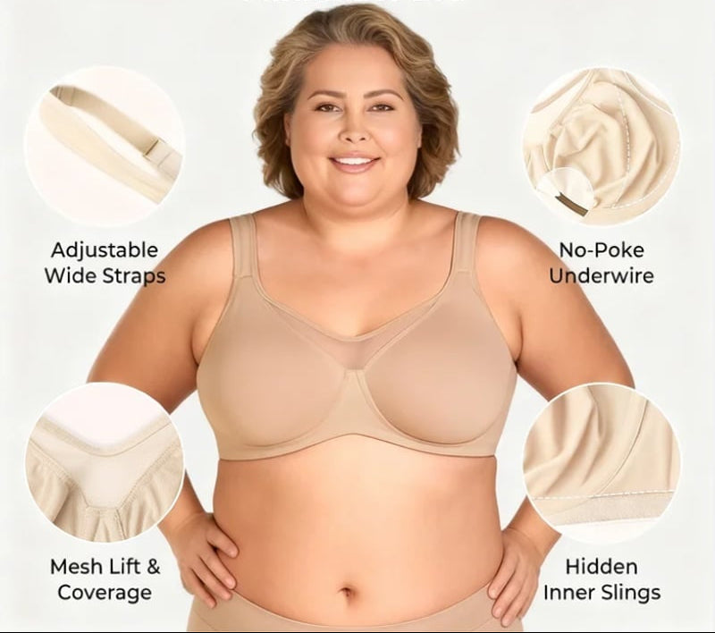 Amara™ - Full Coverage Seamless Wire-Free Bra