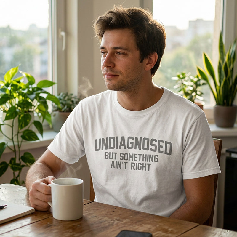 Undiagnosed™ - Funny Printed T-Shirt