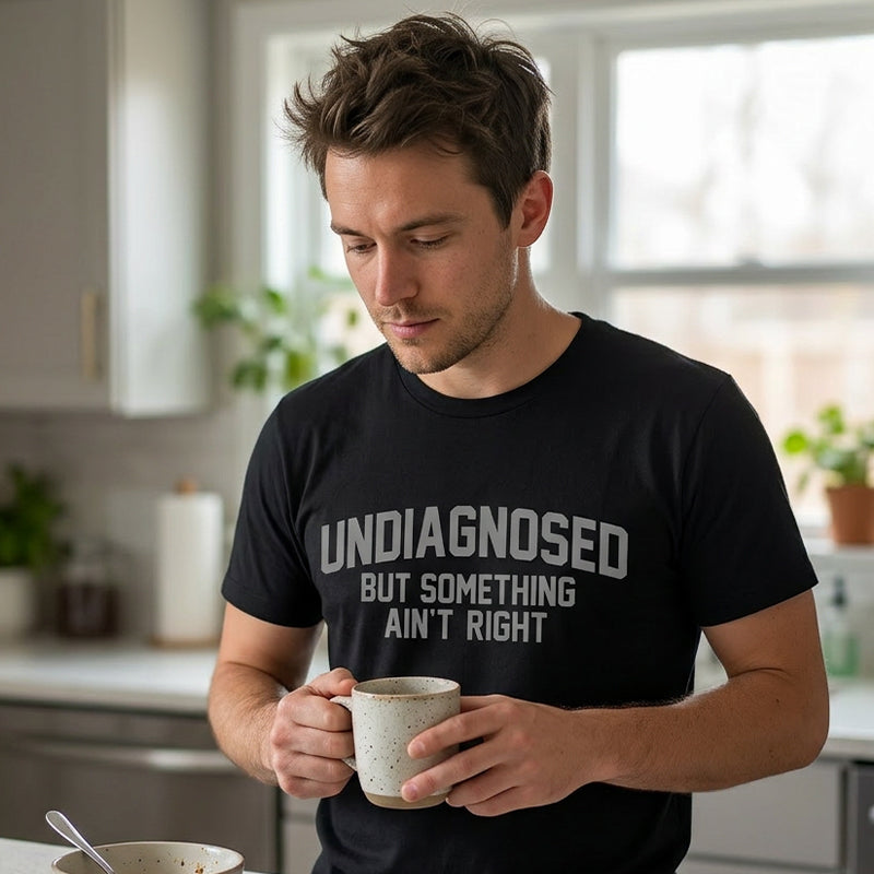 Undiagnosed™ - Funny Printed T-Shirt