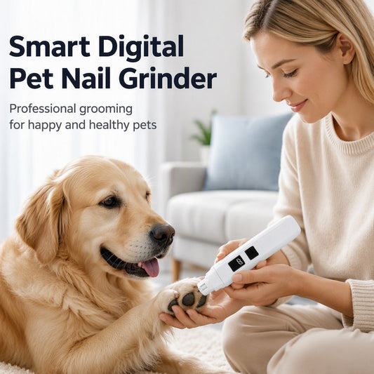 Smart Digital Pet Nail Grinder