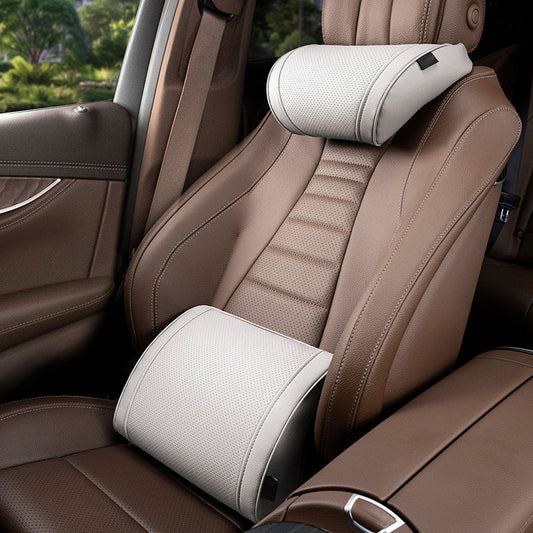 Memory Foam Car Neck & Lumbar Support Cushions