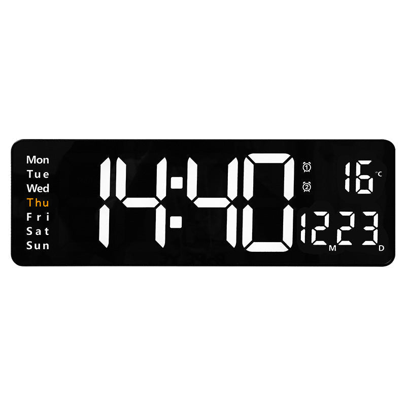 Large Display Digital Wall Clock